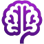 A small squared-shaped logo of brain, representing the Recallify brand