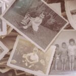 A white background image of childhood memories